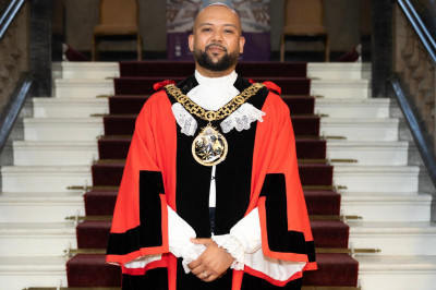 Ahmed's official Mayor of Haringey photo
