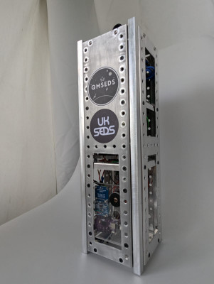 click/tap to enlarge this image... The QM Starlite CubeSat